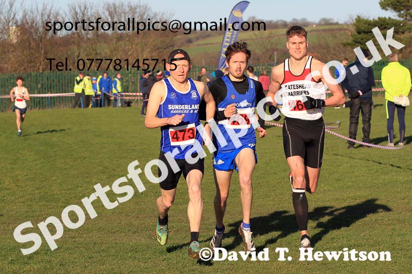 Senior Mens 2023 Birtley Cross Country Relays, County Durham. Photo: David T. Hewitson/Sports for All Pics
